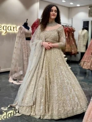 Moonlit Majesty Bridal Lehenga