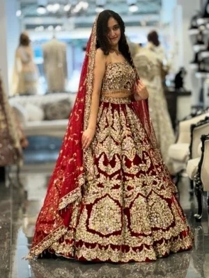 Imperial Scarlet Lehenga