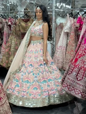 Shimmering Floral Bridal