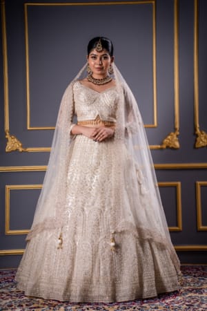 Ivory Royalty Bridal Lehenga