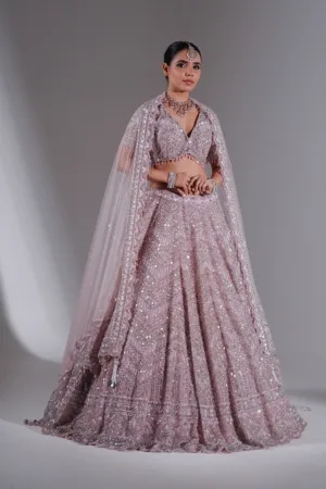 Blush Radiance Embellished Lehenga