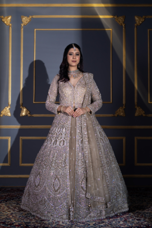 Champagne Gold Embellished Dress