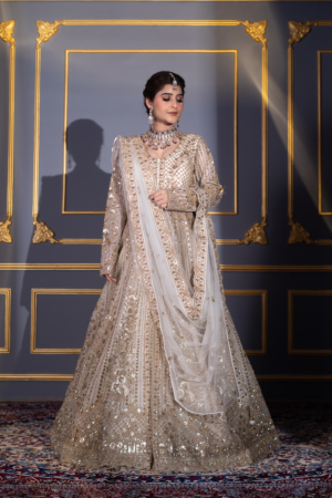 Golden Mirage Bridal Ensemble