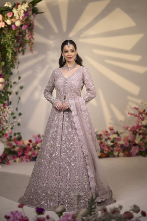 Blush Royale Anarkali Lehenga