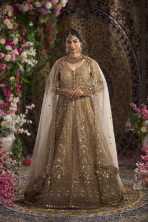 Royal Gold Majestic Bridal Gown