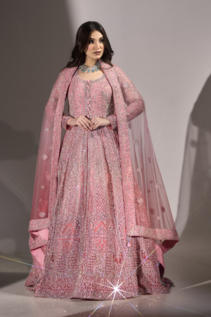 Blush Pink Embroidered Dress