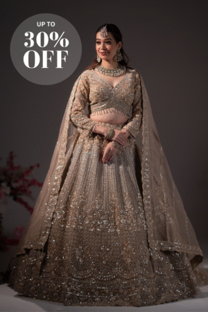 Golden Glow Bridal Lehenga