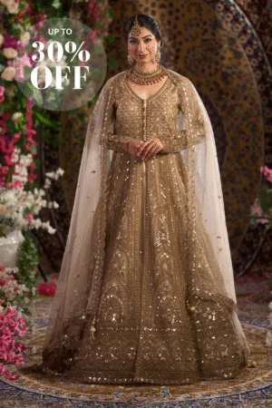 Royal Gold Majestic Bridal Gown