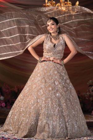 Royal Scarlet Bridal Lehenga Set