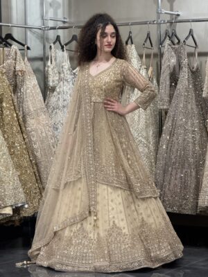 Champagne Grace Bridal Lehenga
