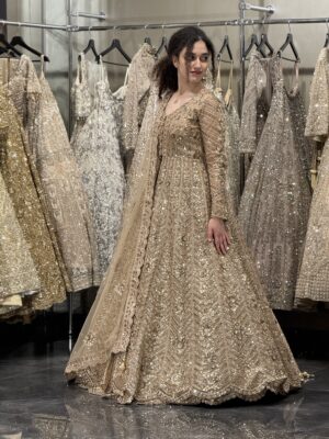 Golden Radiance Bridal Lehenga