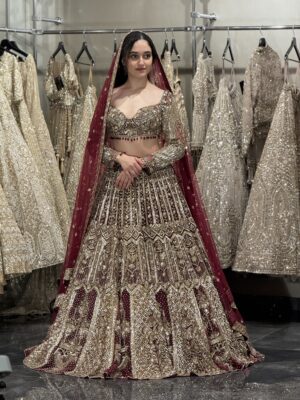 Crimson Royale Bridal Lehenga